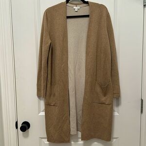 J.Jill open front long cardigan